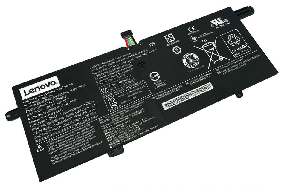 Original Lenovo L16L4PB3 Battery 48Wh 6268mAh