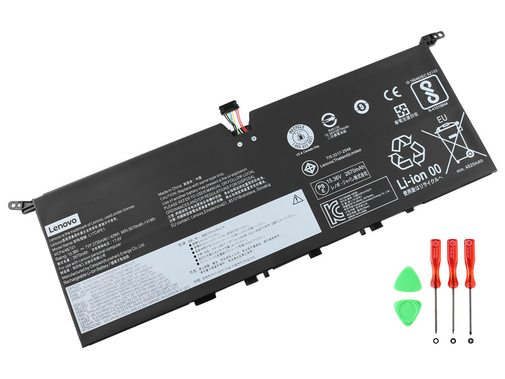 Original Battery Lenovo Yoga S730-13IML 81U4 2735mAh 42Wh