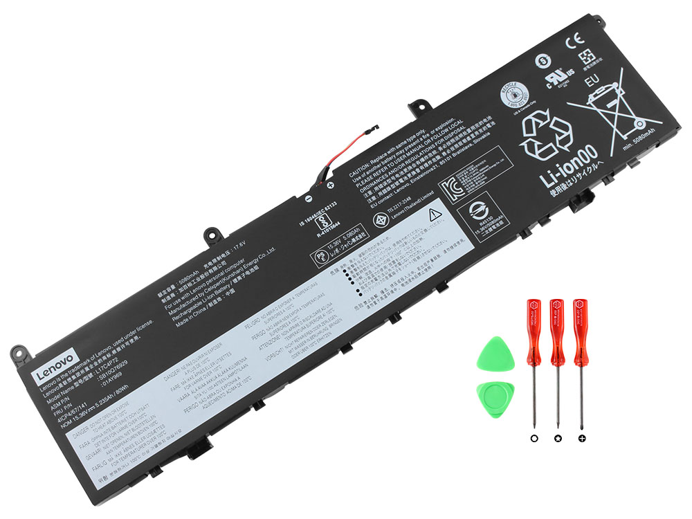 Original Battery Lenovo ThinkPad P1 20QT001XUS 5235mAh 80Wh