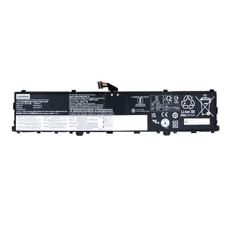 Original Battery Lenovo ThinkPad X1 Extreme Gen 5 21DE002BUK 5815mAh 90Wh