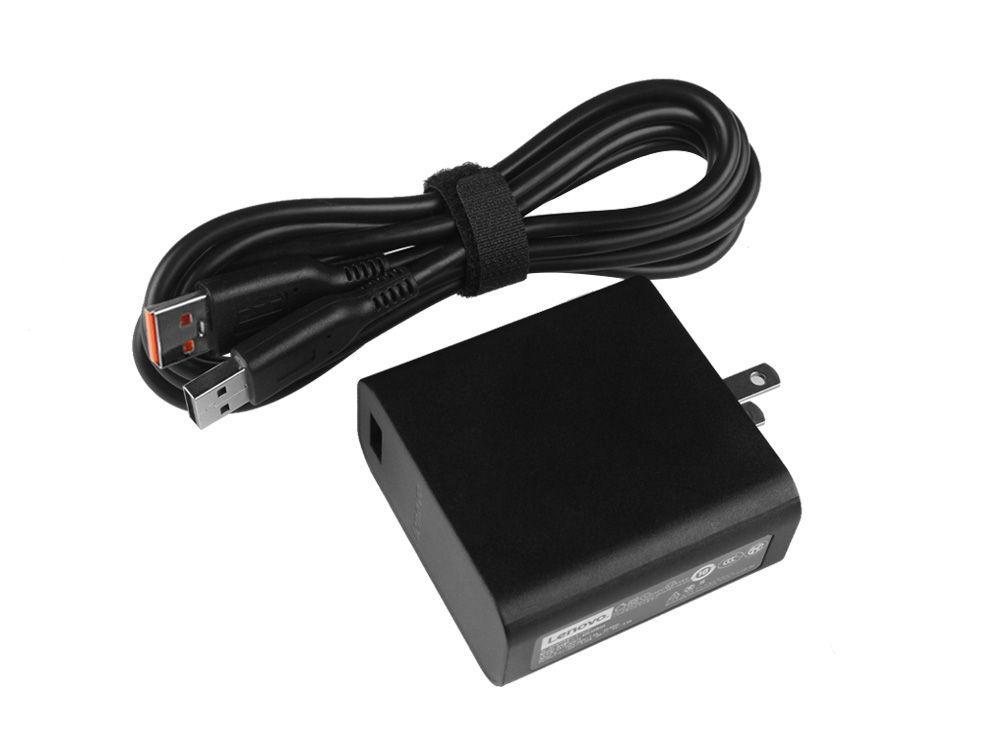 Original 65W AC Adapter Charger Lenovo Yoga 900-13ISK2 + Cord