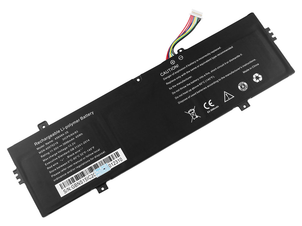 Battery Medion 40075218 456484-3S 3896mAh 45Wh