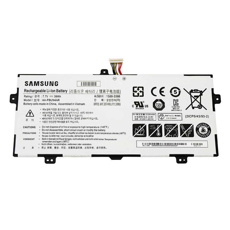 Original Battery Samsung AA-PBUN4AR 5120mAh 39Wh