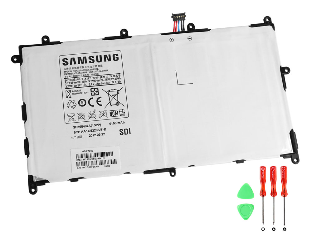 Original 6100mAh Samsung SP368487A Battery