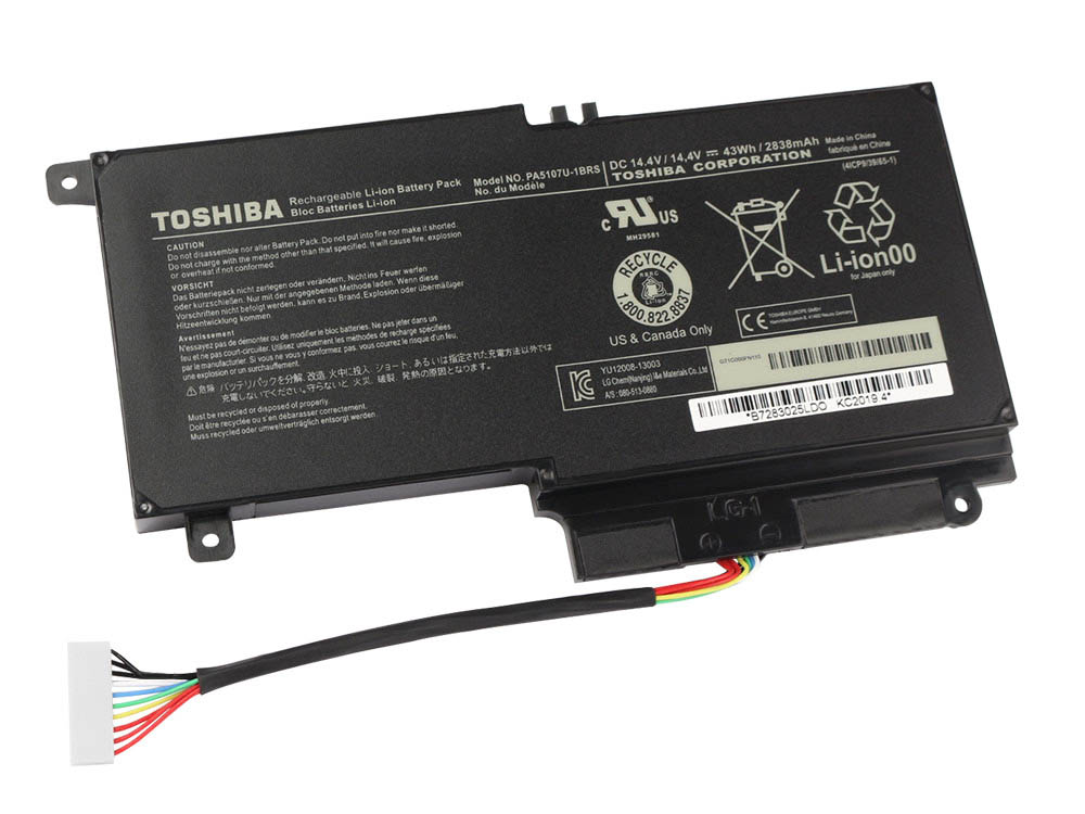 45Wh /32Wh Toshiba Satellite P50-B-118 P50-B-112 Battery Black